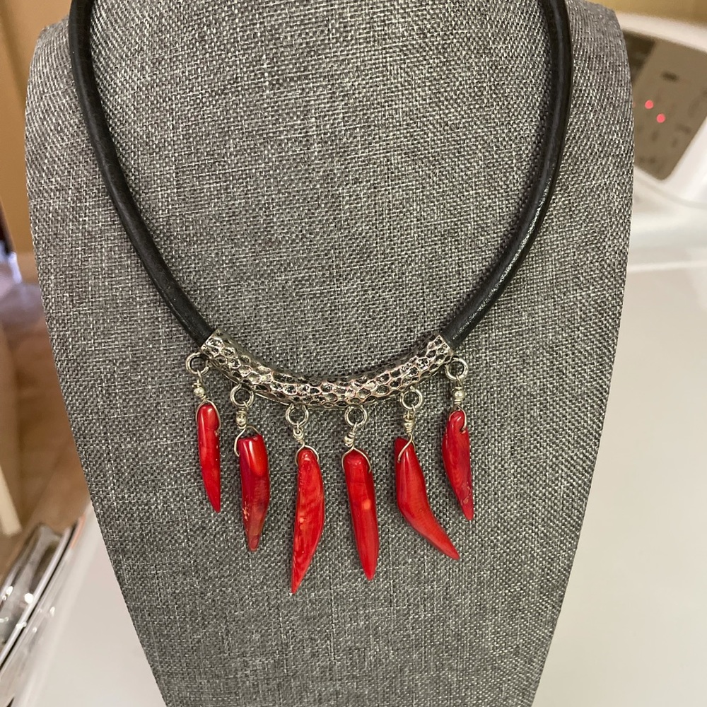 Red Coral Necklace